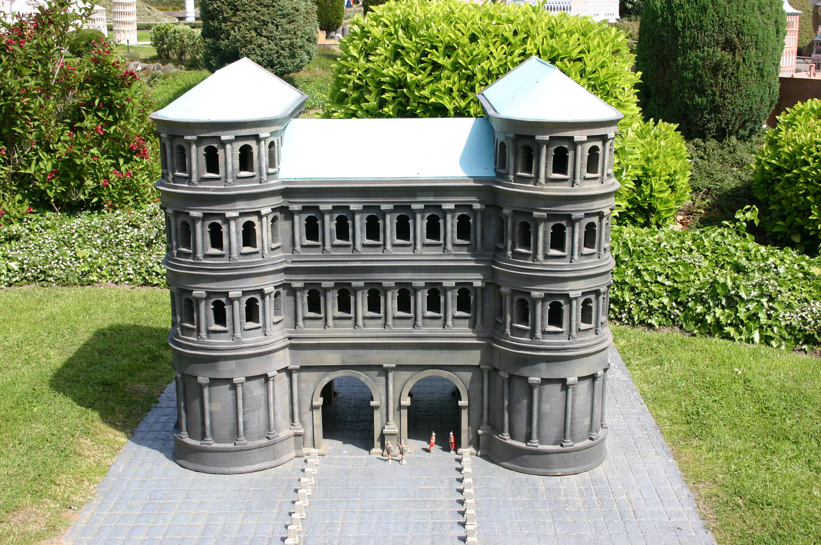 Porta Nigra, Trier, Germany (Mini-Europe park, Brussels)